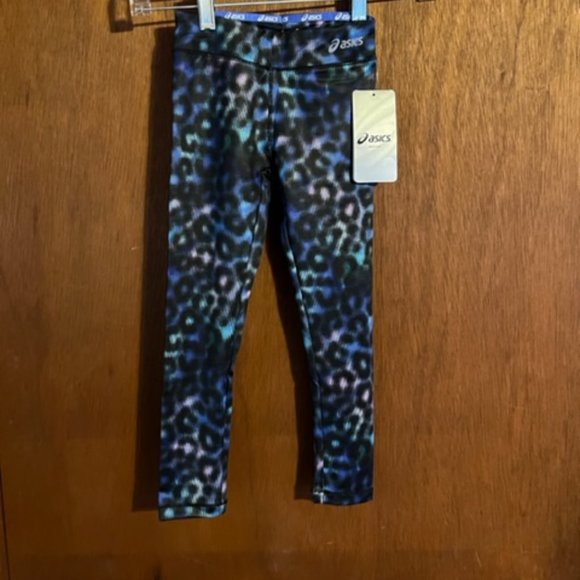 ASICS Little Girls Printed Legging - Picture 1 of 3